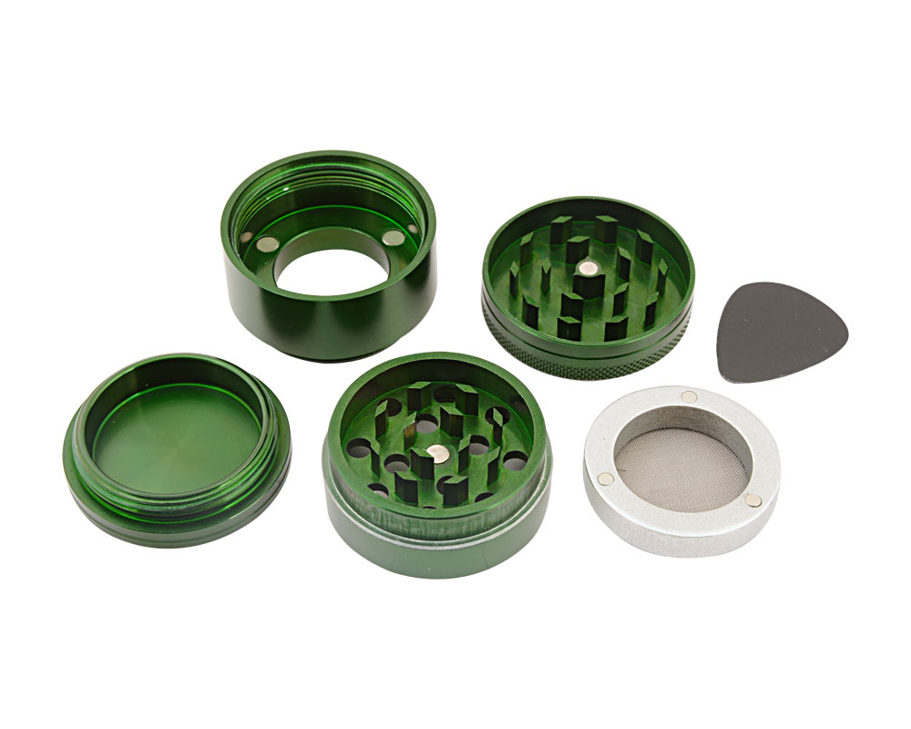 ALUMINIUM GRINDER 4 PARTS 50 MM 